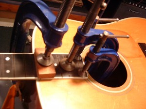 Camp Music - Fretted Instrument Repair and Restoration - Neck Reset